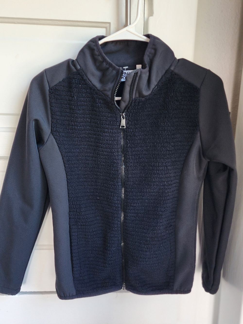 DKNY Sport Black Kids Zip-Up Jacket